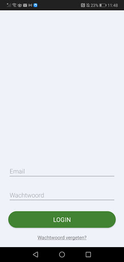 Android application Signatuur onbekend screenshort