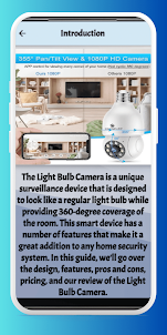 Guide Light Bulb Camera