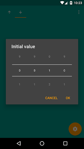Proximity Counter Screen 2