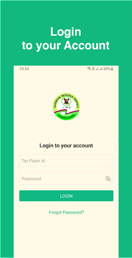 LIRS eTaxMobile Screen 2