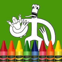 Rainbow Friends-Coloring Pages