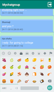 my chat group