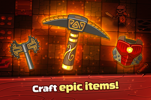 Mine Quest: Battle Dungeon RPG screenshots 2