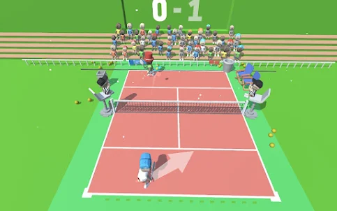 Tennis Clash tennis ball game