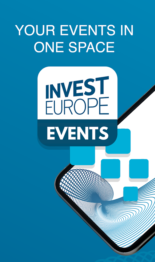 Android application Invest Europe Events screenshot