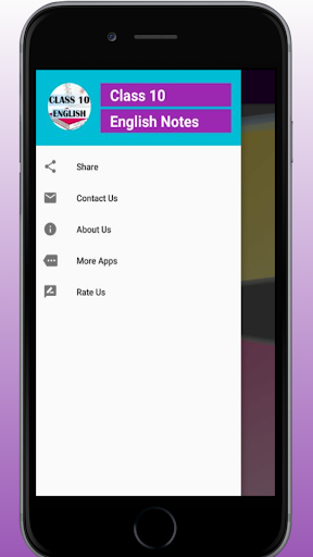 Class 10 English Notes Screen 3