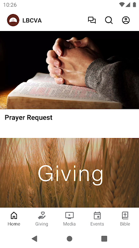 Android application Lakeside Baptist - Salem, VA screenshort