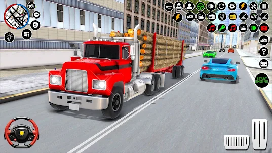 American Truck Driver Games 3D