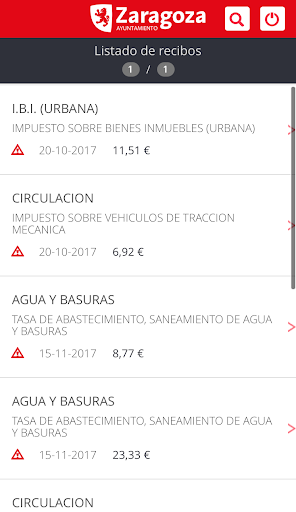 Zaragoza Tributos Screen 3