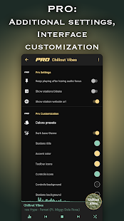 Chillout & Lounge music radio Screenshot
