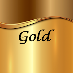 Cover Image of Download Gold +HOME Theme  APK