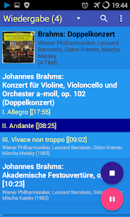 Opus 1 Music Player Screenshot