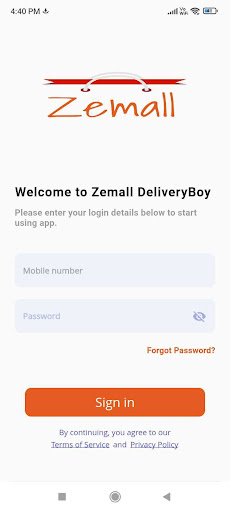 Zemall Delivery Man Screen 2