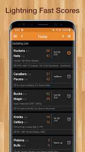 Basketball NBA Live Scores, Stats, & Plays 2020 Screenshot