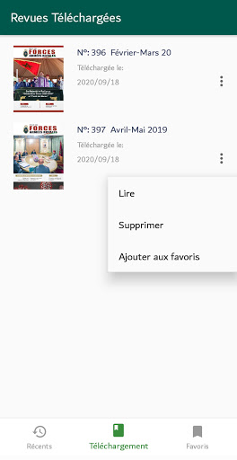 Revue des FAR Screen 3