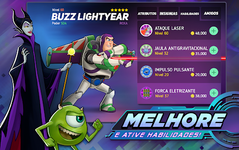 Disney Heroes Battle Mode MOD APK [Tudo Infinito] 3