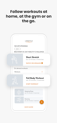 Lifestyle Trek Screen 3