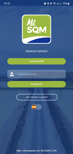 Android application Mi SQM screenshort