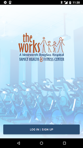 Android application The Works Health Club screenshort