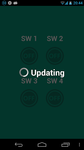 WiFly Switch Controller Screen 2