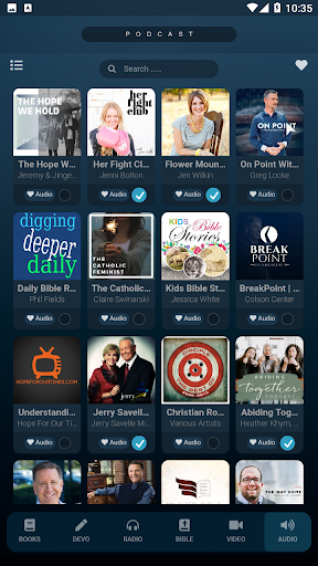 Christian Podcasts & Sermons Screen 2