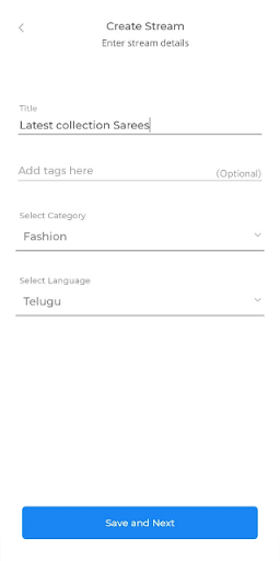 Android application Ruvvy Seller screenshort