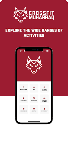 Android application CrossFit Muharraq screenshort