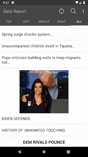 Android application Daily Report-Conservative News screenshort