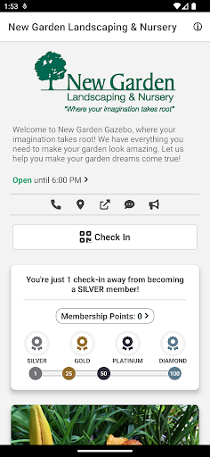 Android application New Garden Nursery screenshort
