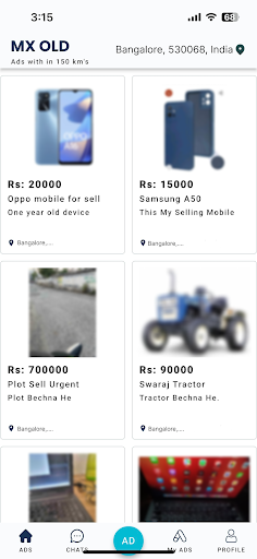 Android application MXOLD: Buy & Sell Nearby screenshort