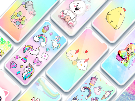 Android application Bonito Cute backgrounds screenshort