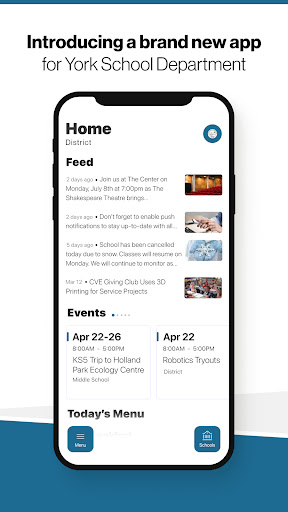 Android application York School Department, Maine screenshort