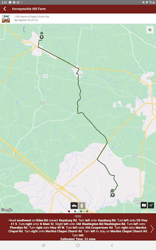Screenshot of Experience Robertson County