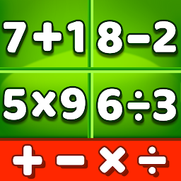 صورة رمز Math Games: Math for Kids