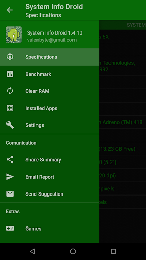 System Info Droid Screen 3