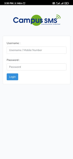 Campussms Teacher Screen 2