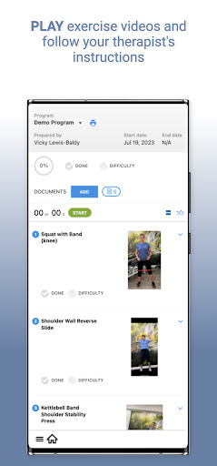 Hybrid Health Physio Screen 3