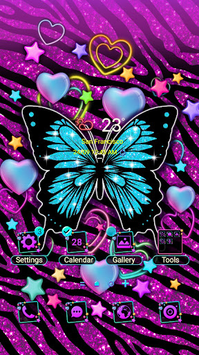 Android application Glitter Tattoo - Wallpaper screenshort