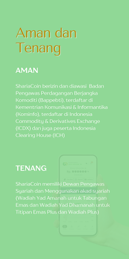 Tabungan Emas Syariah Screen 3