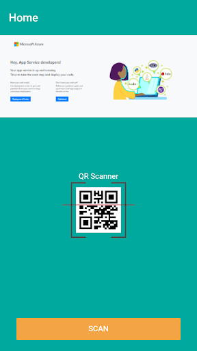 Android application eInvoice QR screenshort