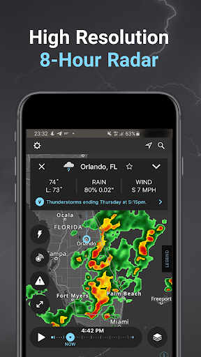 Weather Radar Live Tracker Screen 3
