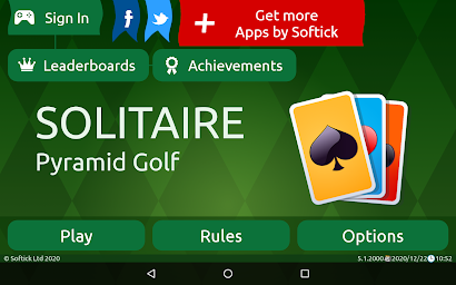 Pyramid Golf Solitaire