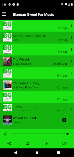 BGfm Radio Screen 3
