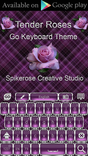Tender Roses Go SMS theme