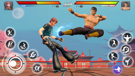 Kung Fu Karatê Jogos de Boxe poster 3