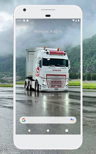 Android application Caminhões Volvo Wallpaper screenshort