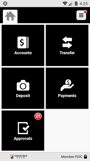 Cornhusker Bank Business Screen 3