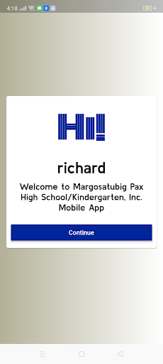Android application Margosatubig Pax High School/K screenshort