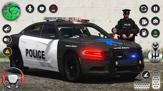 US Police Car Chase 3D Game