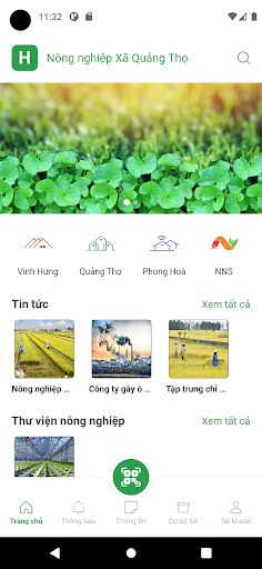 Android application Nông nghiệp Số screenshort